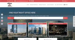 Desktop Screenshot of officesonrent.com